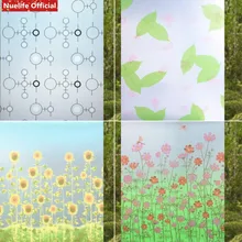 90 см x 500 см цветная самоклеящаяся пленка «замороженное стекло» гостиная детская комната Спальня Ванная раздвижная дверь непрозрачная пленка