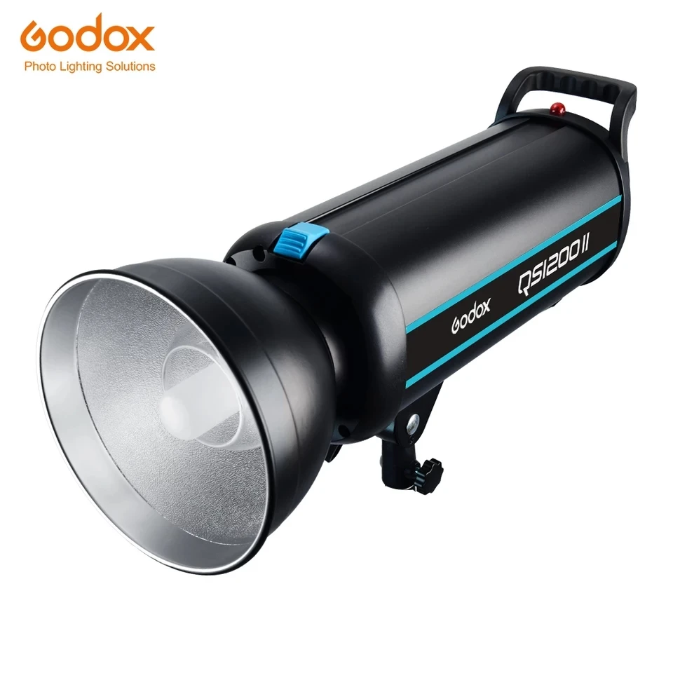 Профессиональный студийный стробоскоп Godox QS1200II 1200Ws GN110 со встроенным