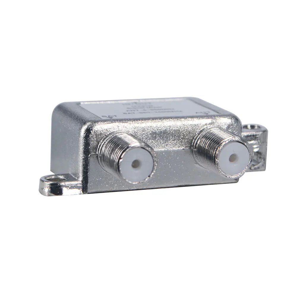 מוצר - 50pcs TV Signal Satellite Splitter 2 In 1 Dual-use 2 Way Port ...