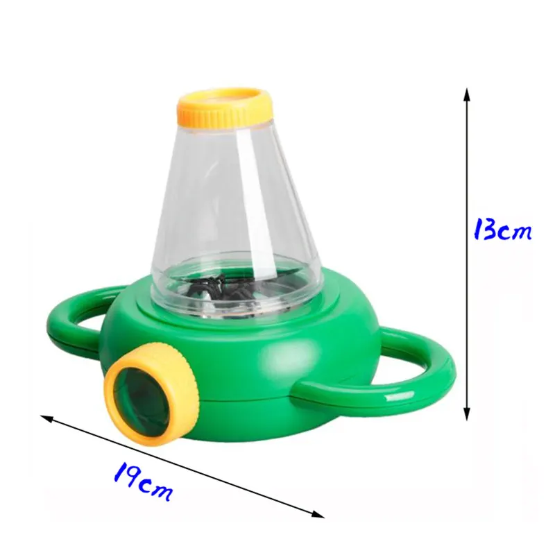 Candywood ABS двунаправленный наблюдение лупа для насекомых коробка дети Монтессори обучающая игрушка научная игрушка для маленьких мальчиков и девочек подарок