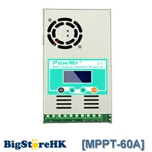 MPPT 60A 48V 36V 24V 12V Auto Solar Regulator PWM LCD Controller for Max 190VDC Input for Vented Sealed Gel Nicd Li Battery New etracer et6415bnd solar panel controller mppt high efficiency 60a 60amp with wifi and mt50 12v 24v 36v 48v auto type