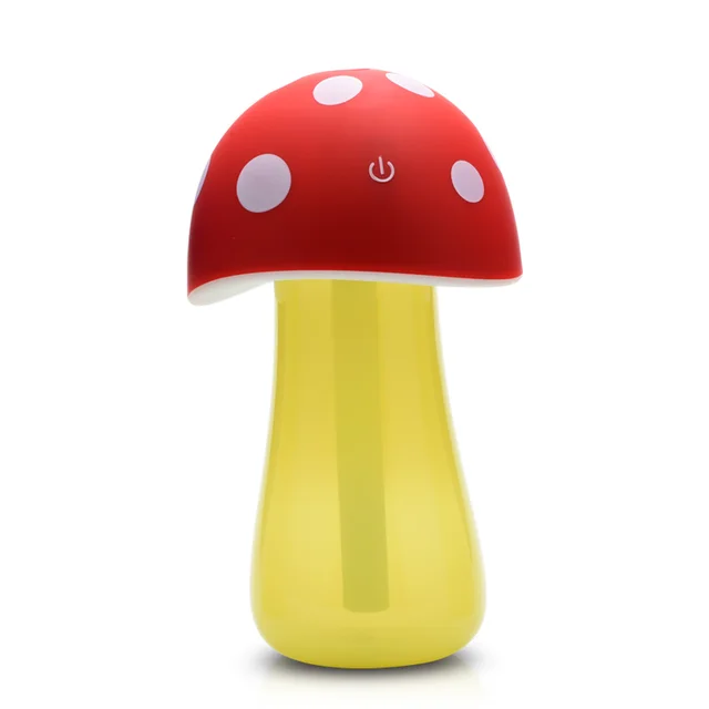 Mushroom Ultrasonic Humidifier LED Aroma Diffuser USB De Aroma