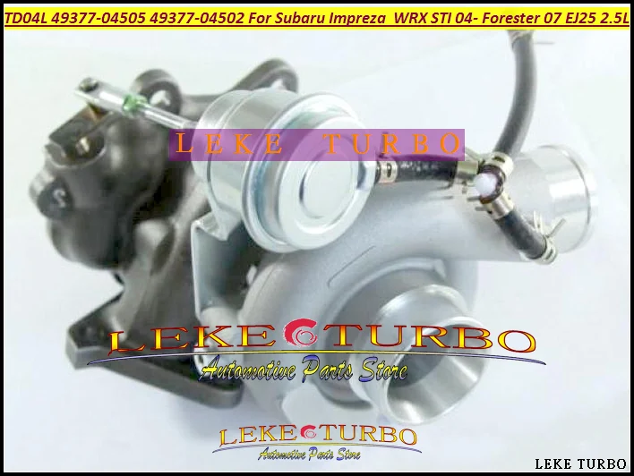 Turbo For SUBARU Impreza  WRX STI 2004-,Forester 2007 2.5T EJ25 2.5L TD04L 49377-04505 49377-04502 49377-04504 14412AA4560 Turbocharger (2)