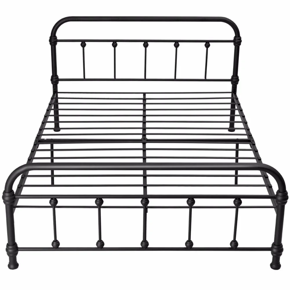 Giantex Full Size Metal Steel Bed Frame W/Stable Metal Slats Headboard Footboard Bedroom Furniture HW57398 Giantex Full Size Metal Steel Bed Frame W/Stable Metal Slats Headboard Footboard Bedroom Furniture HW57398
