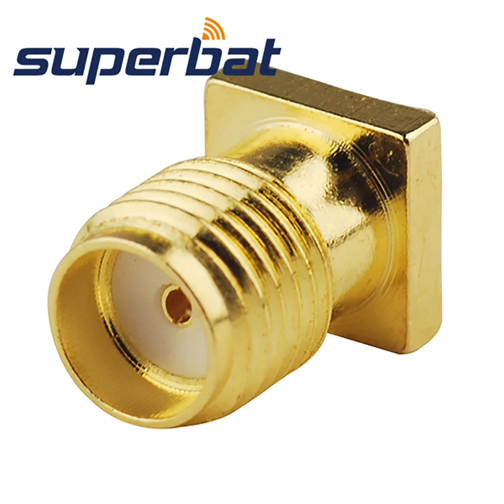 Superbat 10 шт. SMA сквозное отверстие гнездо монтажа печатной платы поверхности