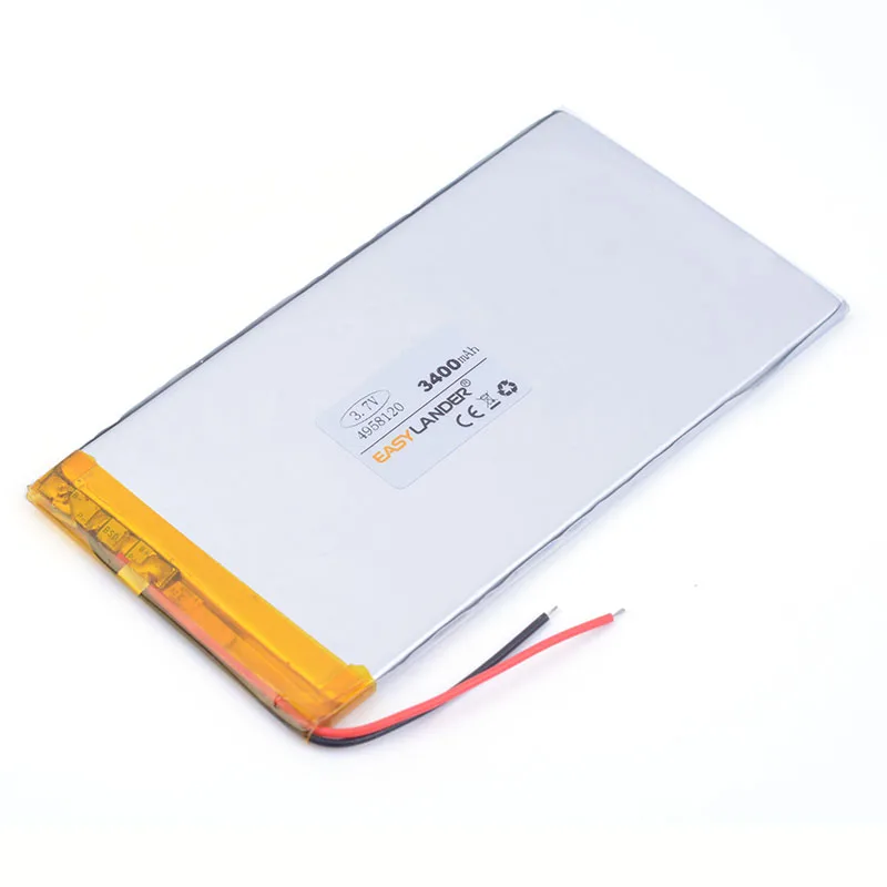 best battery brand wholesale PL4958120 3.7V 3400MA for tablet PC Hyundai A7HD Power mobile bank | Электроника