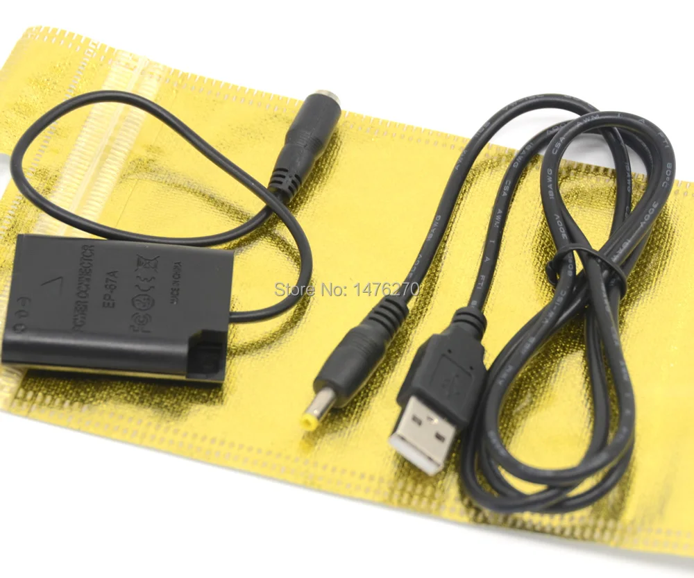 5 в USB кабель+ ENEL23 EN-EL23 батарея EP-67A EP67A DC муфта для камер Nikon Coolpix P600 P610 P900s E700 S810C