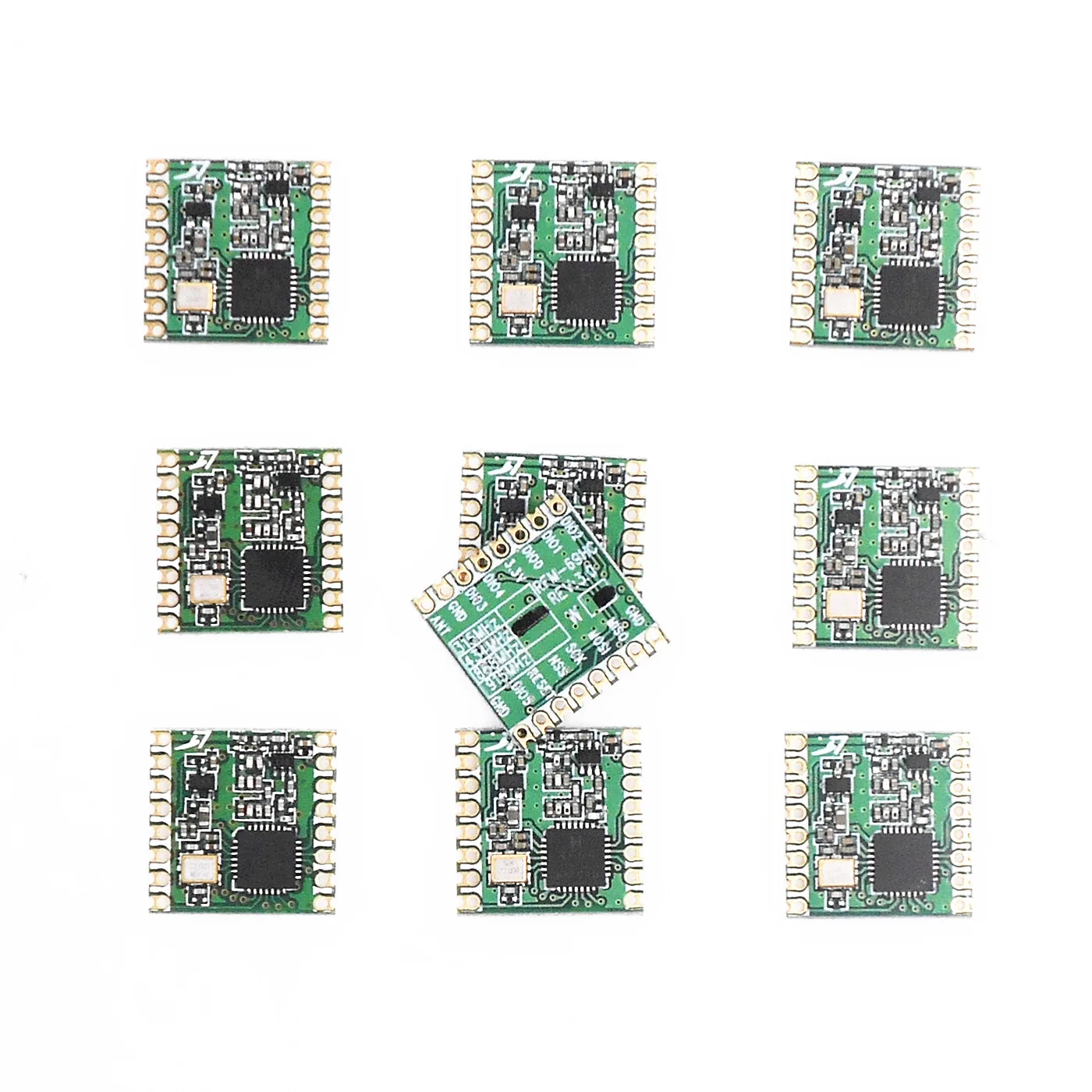 

free shipping 10pcs/lot RFM69HC RFM69HCW 100nW frequency transceiver module 433 868 915MHZ can be selected