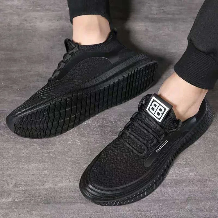 2019 New White Red Black Fly Weave Sneakers Men Plus Size 48 Light Casual Shoes Men Famous Brand Designer Tenis Men Shoes