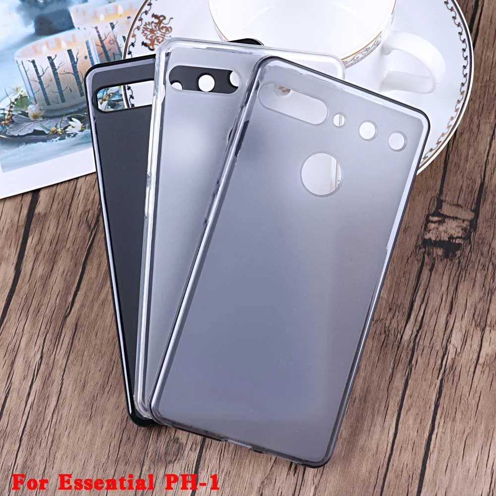 

Matte Soft TPU Case For Essential Phone PH-1 5.7 inch PH 1 PH1 Silicone Ultra Thin Slim Back Cover