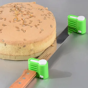 

2pcs/lot DIY Cake Tool Cake b read Leveler 5 Layer Slicer Cutting Fixator(Knife not include)
