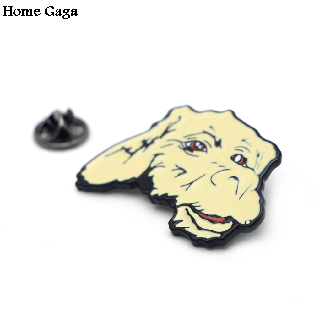Homegaga The neverending story Falcor Дракон Удачи булавки para броши для рубашек DIY одежда рюкзак