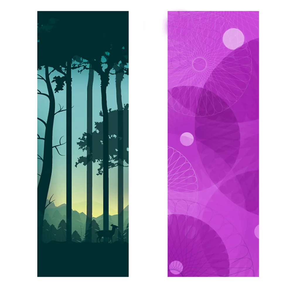 

New Style 183cm*66cm*4mm Natural Rubber+Suede Fitness Non-Slip Sweat Absorption Yoga Mat Tapete Yoga Gym Mat Pilates Mat