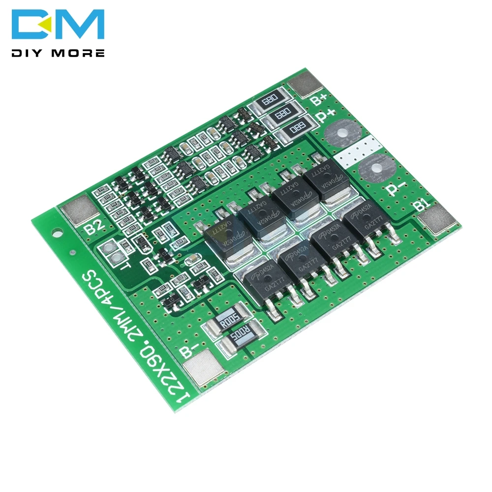 

3S 25A Li-ion 18650 BMS PCM Battery Short Circuit Protection Board Module With Balance For Li-ion Lipo Battery Cell Pack