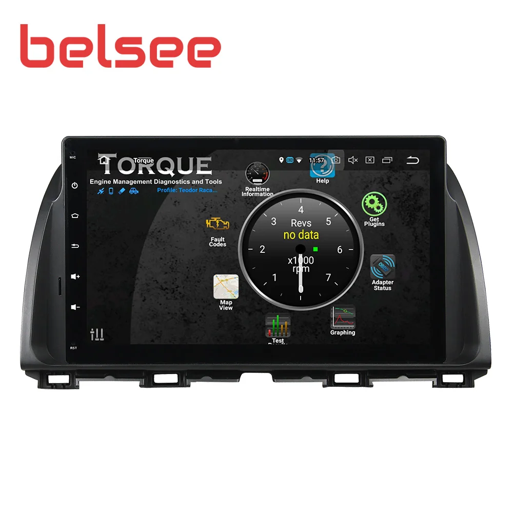 Belsee для Mazda CX 5 CX5 2012 2015 Android 9 0 автомобильное стерео радио 8 ядер 4 ГБ GPS головное