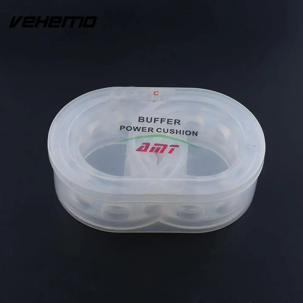

2Pcs Car C-Type Spring Buffer Absorbers Urethane Rubber Bumper Power Cushion*