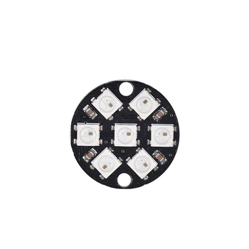 

7 Bits 7 X WS2812 5050 RGB LED Ring Lamp Light with Integrated Drivers