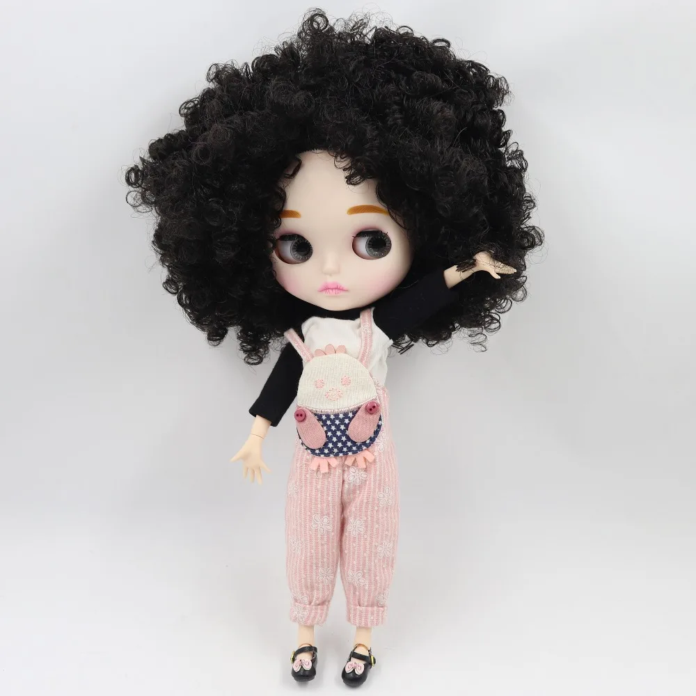 blythe doll black hair