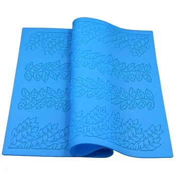 

NPC Silicone Lace Mat Gumpaste Multi Tree Leaves Pattern Molde Rendas de Acucar Fondant Sugar Lace Mold Baking Tools For Cakes