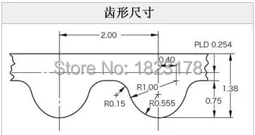 Length 448mm 450mm 468mm Length : 2GT-Length 450, Width : Width 6mm Verakee Zyuhong-Timing Belts 3D Printer Belt GT2 Closed Loop Rubber 2GT Timing Belt Width 6mm Stable Transmission