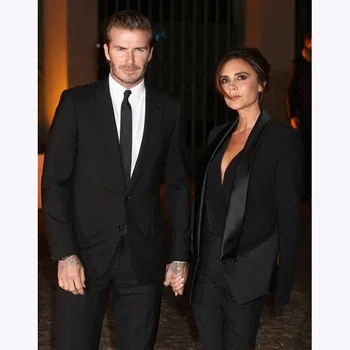 

2018 Brand black Wedding Groom Mens Suits Plus Size 6XL 2 Pieces (Jacket+Pants) Slim Fit terno masculino Tuxedo men suit Male