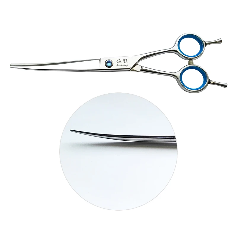Profissional 6.5 inch Curved Hair Cutting Scissors Left Right Hand