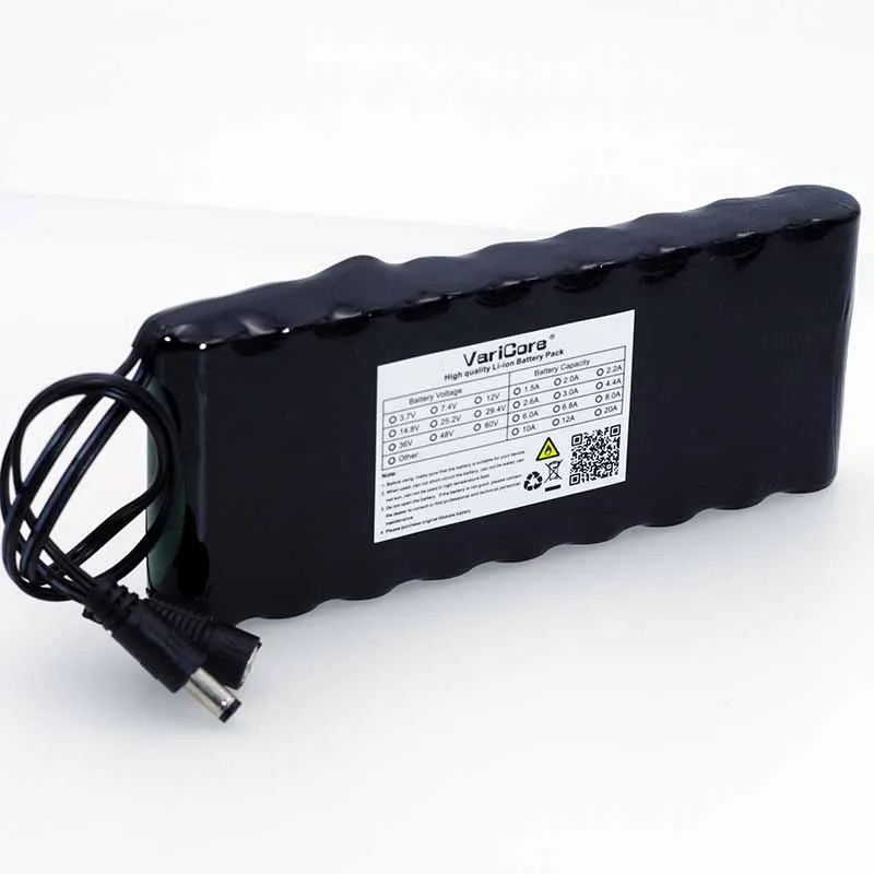 VariCore 12V 9.8Ah 9800mAh 18650 аккумуляторная батарея CCTV защитная пластина DC монитор батареи
