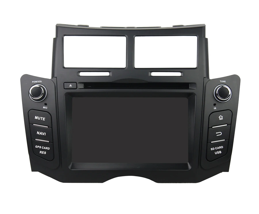 Sale DSP IPS Android 9.0 64G ROM 4G RAM 8 Core Car DVD Player GPS Map RDS Radio Wifi Bluetooth 4.2 For Toyota YARIS 2005 2006 - 2010 4