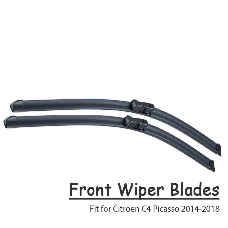 For C4 Picasso 14-18 Стайлинга автомобилей лобовое стекло мягкие резиновые передней стеклоочистителей Arm Комплект для Citroen C4 C3 Пикассо MK1 MK2 аксессуары-2006 - Цвет: For C4 Picasso 14-18