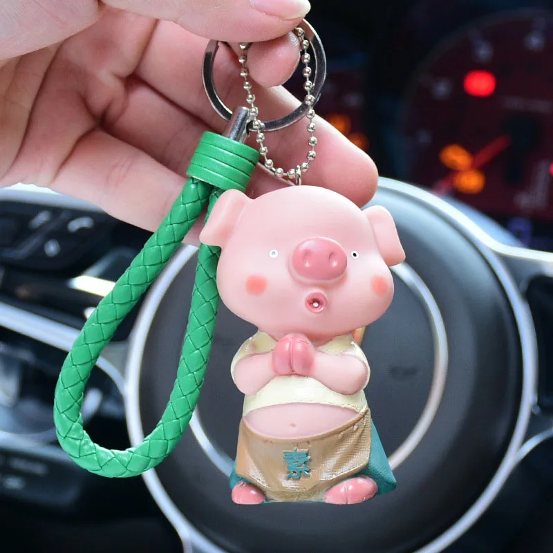 3D Поцелуй свинья пара брелок для влюбленных подарок брелок прекрасный брелок для ключей для женщин подарок chaviro sleutelhanger автомобильный брелок - Цвет: Type 6