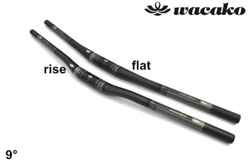 

wacako top carbon fiber rise handlebar flat handlebar mountain handlebar 31.8*600/620/640/660/680/700/720mm