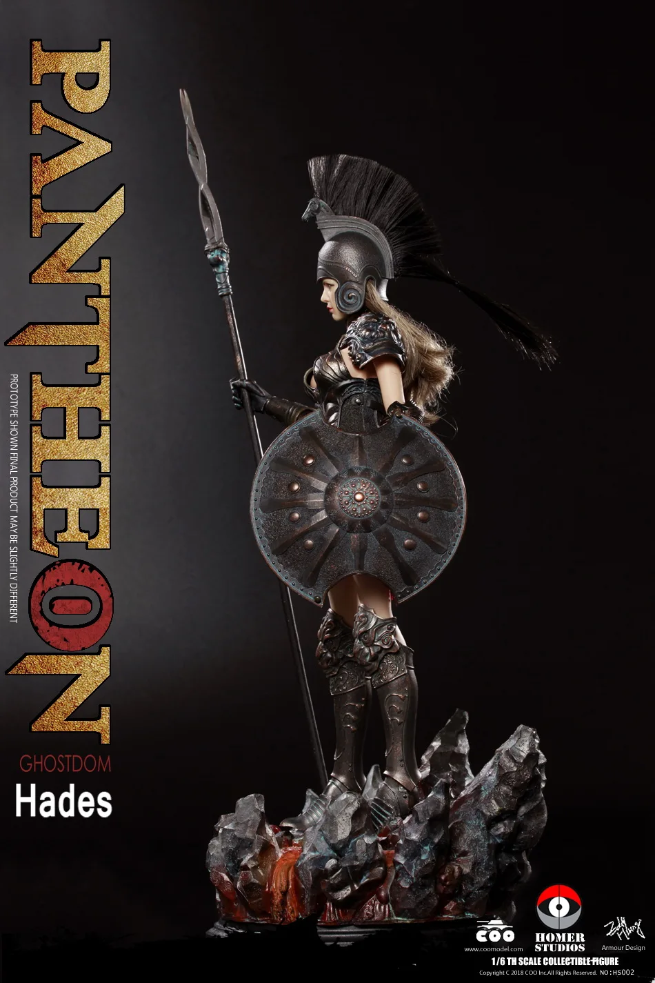 Фигурка богини UNDERWORLD 1/6 COOMODEL X Гомер HS002 PANTHEON с основой | Игрушки и хобби