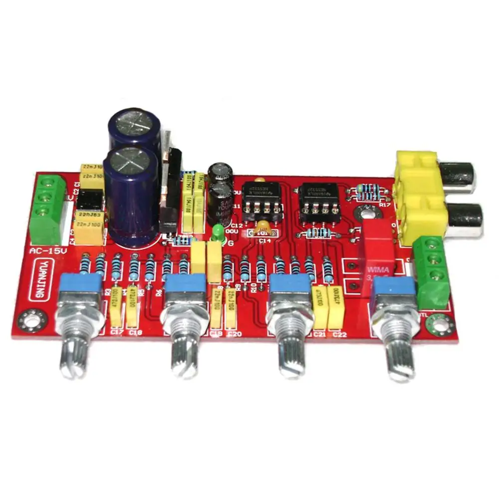 

NE5532 Volume Adjustable HIFI Preamplifier Board YJ0021