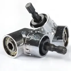 Tournevis à Angle droit réglable à 105 degrés, outils manuels, à tige hexagonale 1/4 pour perceuse électrique, embouts de tournevis, nouveauté 2020 