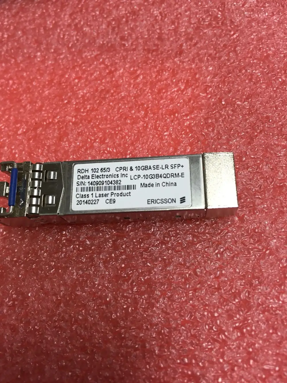 

Ericsson RDH 102 50/1 SFP+ 10G Oclaro TRS2001EN-0039 SFP+ optical fiber module