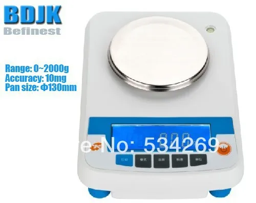 

2000g Electronic Balance Measuring Scale with Different Units / Counting Balance and Weight Balance
