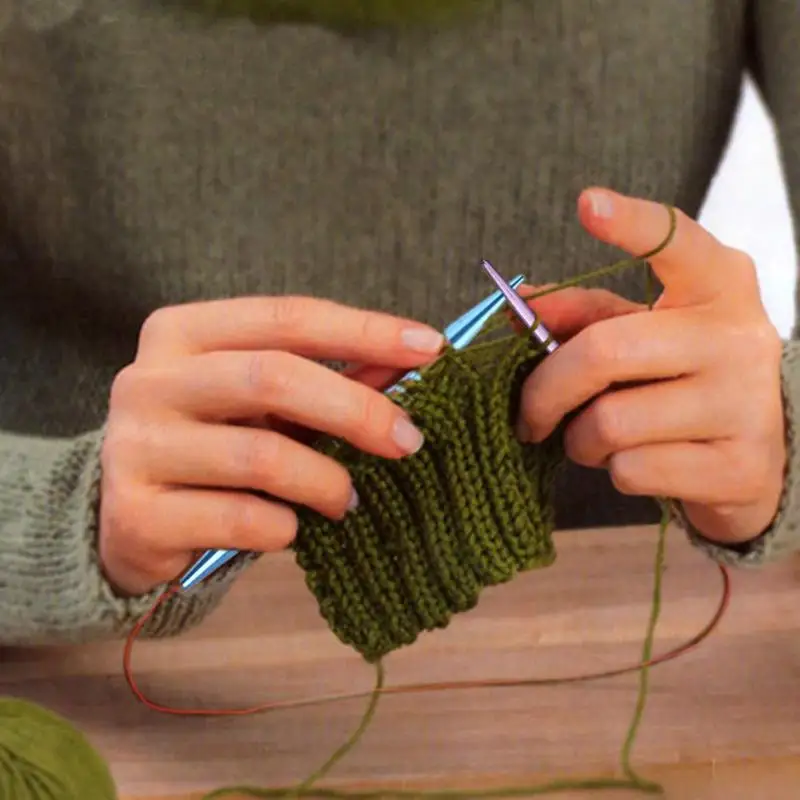 Набор крючков для вязания 26 шт. поделка Вязание иглы изменить головку иглы для Для женщин инструменты для шитья "сделай сама" аксессуары с чехлом