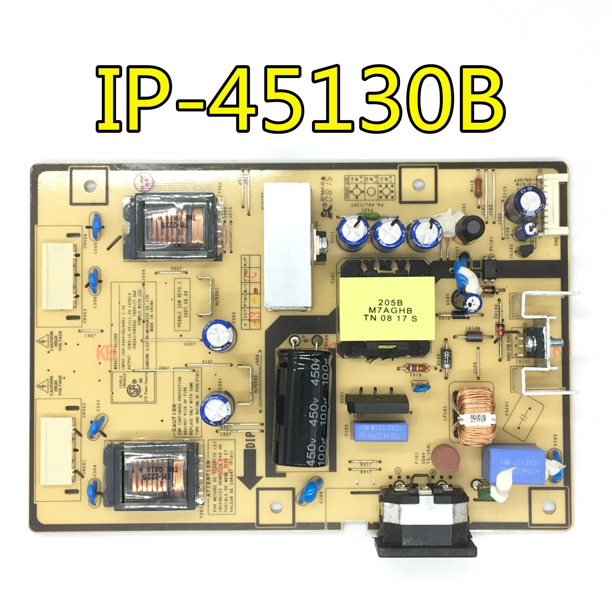 Тест для samgsung 2232GW 2232BW 2032GW плата питания IP-45130B PEBBLE 22 W