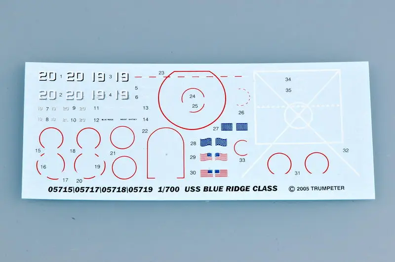 Труба 05719 1: 700 LCC-20 команду Whitney Hill 1997 сборки модели