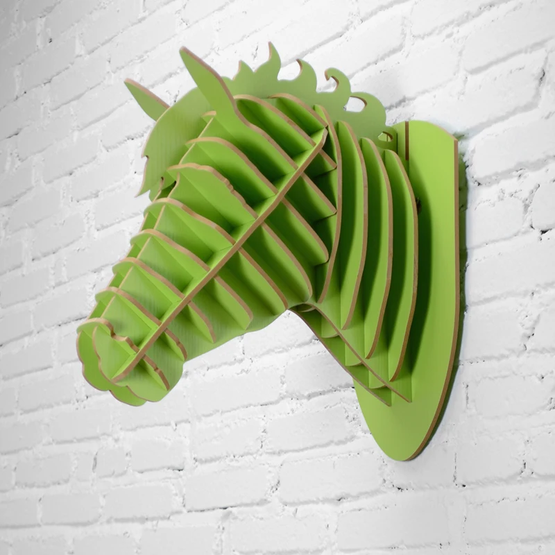 Wall animal,wall horse,3D wood horse head,European home decor,American