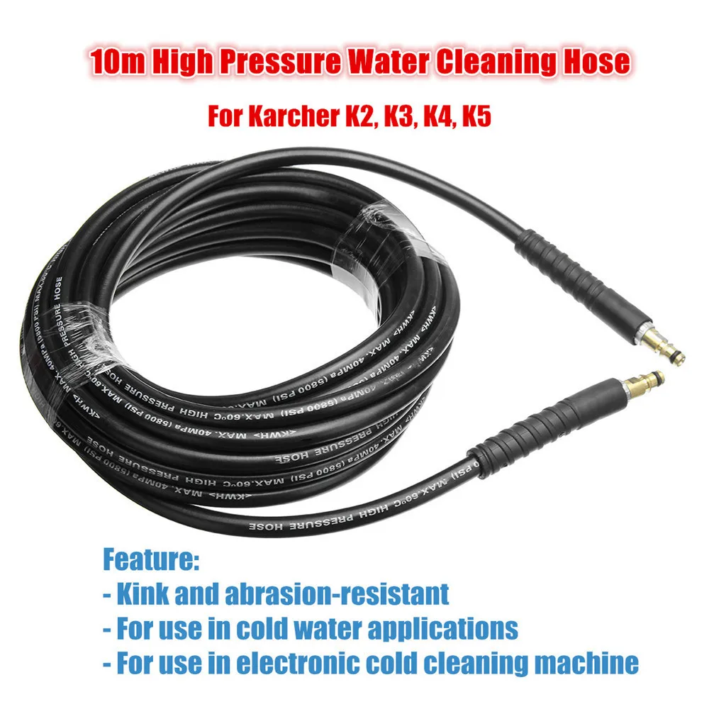 Mangueira de Limpeza de Água Mangueira de Limpeza de Alta Puro para Lavagem de Carro 10m de Cobre Pressão k5 k k2 k3 k4 8 puro para lavagem de carro k k2 k3 k4 k5