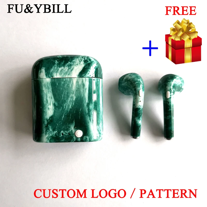 Fu& y Bill Custom Product Bluetooth наушники Близнецы Bluetooth V4.2 стерео гарнитура наушники для всех функций Bluetooth смартфон