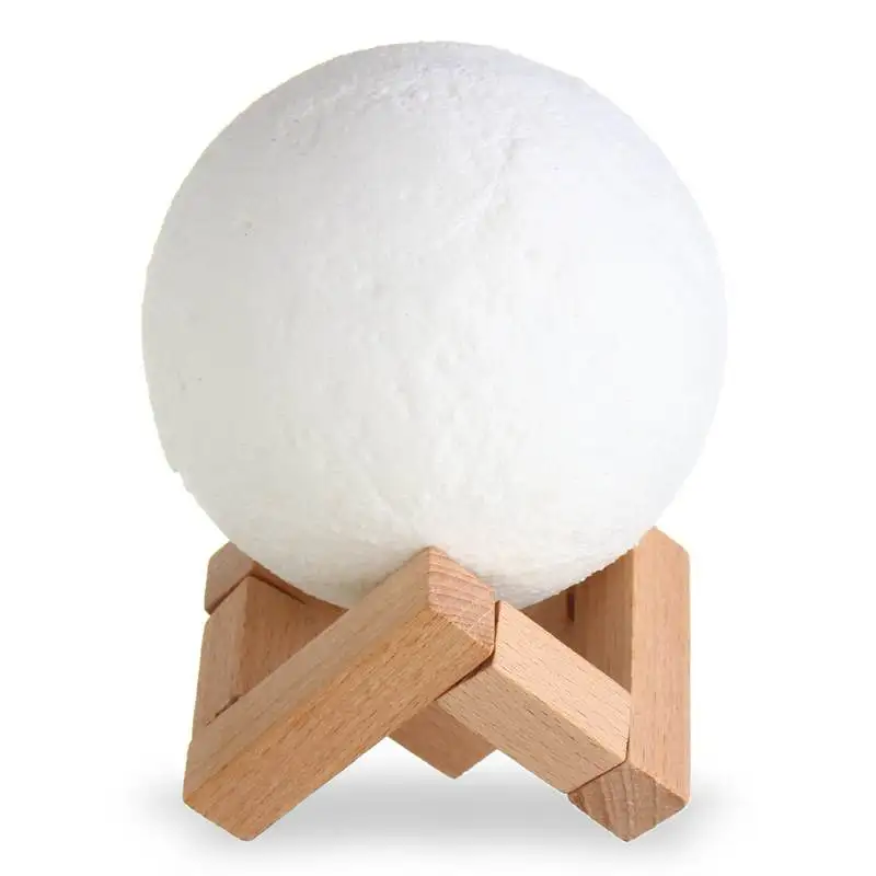 

Color Changing 3D Moon Lamp Dimmable USB LED Night Light Moonlight Touch Sensor Night Lamp Desk Table Light 8/10/12/15/18/20cm