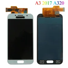 Для Samsung Galaxy A3 a320 SM-A320F A320M/DS A320Y A320M A320FD A320FL ЖК-сенсорная панель дигитайзер дисплей Ремонт Часть