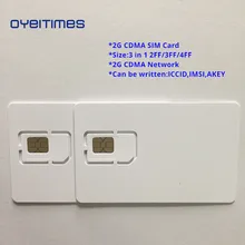 OYEITIMES Blank CDMA SIM Cards 2G Network CDMA SIM Card Programable CDMA SIM Card Mini,Micro and Nano Blank SIM Card power rate control in cdma based cognitive radio network