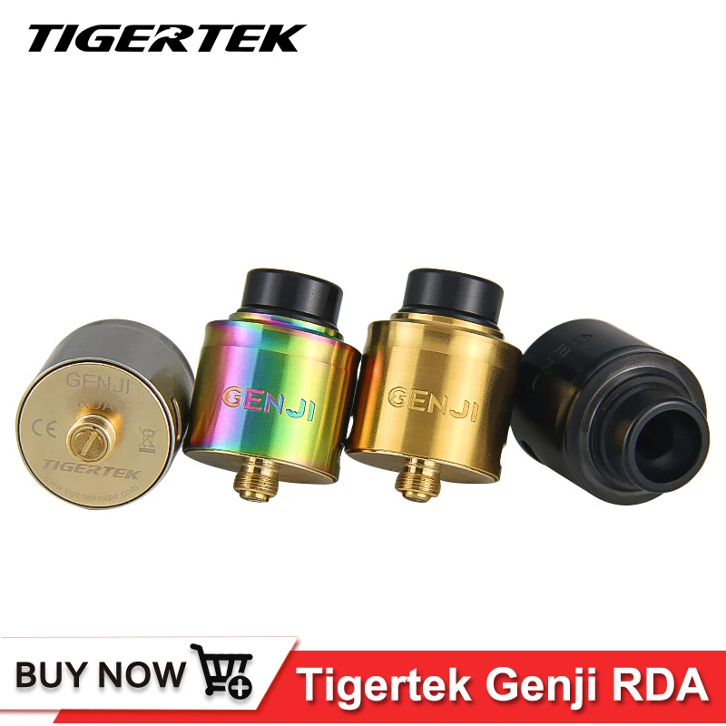 Оригинальный Tigertek Genji модифицируемая дрипка испаритель без емкости для жидкости
