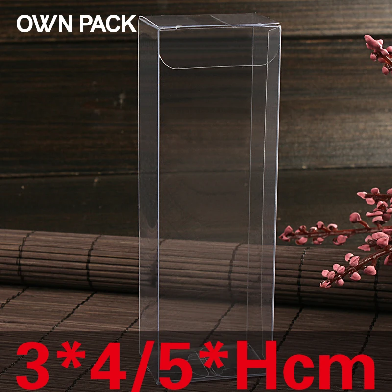

10 pcs/lot 3*4/5*H cubic packaging boxes / plastic container / retail / chocolate box / candy box / gift package / PVC boxes