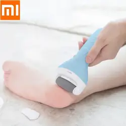 Xiaomi электропилка для стоп отмершая кожа ног для удаления кожи Электрический Водонепроницаемый ремонт ног Многофункциональный