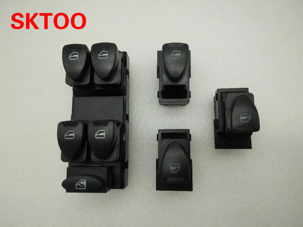 

SKTOO 4pcs for Chery QQ Glass Lifter Switch Front Left Power Window Switch QQ3 Window Lifter Switch a set