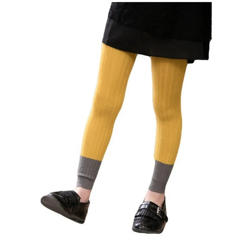 Lawadka Baby Tights Cotton Knitting Tights for Girls Fashion Patchwork Baby Girl Clothes Autumn Winter Children Girls